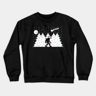 Bigfoot Santa Claus Bigfoot  Sasquatch Christmas Gift  TEE Crewneck Sweatshirt